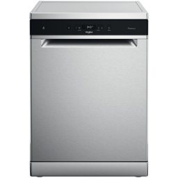 Whirlpool WH6FA14BN7A0X Vrijstaande vaatwasser Zilver