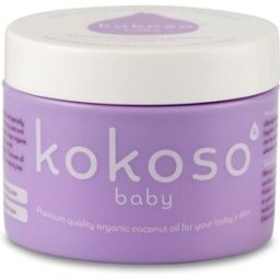 Kokoso Baby Kids Bio Kokosolie voor de gevoelige huid voor Kinderen vanaf Geboorte 70 g