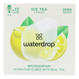 Waterdrop Ice Tea Lemon Microdrink Hydration Cubes