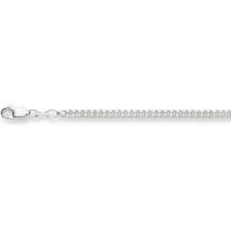 Silver Lining ketting - zilver - gourmet 3.0 mm - 50 cm