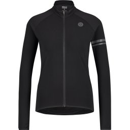 AGU - L Thermo Fietsshirt Lange Mouwen Essential Dames - Zwart