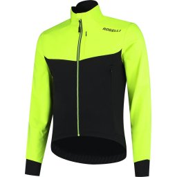 Rogelli L Winterjack Contento 2.0 Zwart/Fluor-Geel