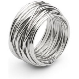 Casa Jewelry Ring Wikkel Large - maat 18.50 - Zilver