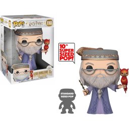 Harry Potter Dumbledore With Fawkes (Jumbo Pop!) Vinylfiguur 110 Unisex Jumbo Pop! - Neutraal - Standard