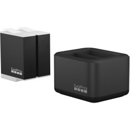 Gopro Dual Battery Charger +2x Enduro Batt voor HERO9 t/m 12
