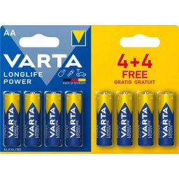 Varta Longlife Power AA Batterijen