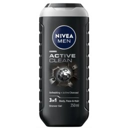 Nivea Men Active Clean 3-In-1 Shower Gel