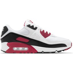Nike Air Max 90 - Mannen - wit/rood/zwart-Maat 43
