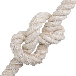 vidaXL Jute Touw 20 mm Wit 100% Tossa jute