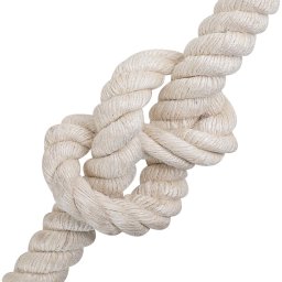 vidaXL Jute Touw 24 mm Wit 100% Tossa jute