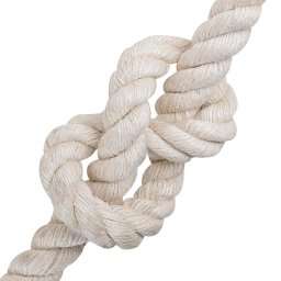 vidaXL Jute Touw 30 mm Wit 100% Tossa jute