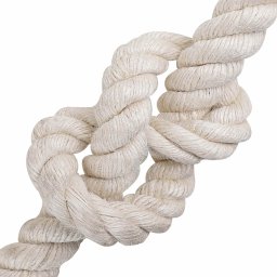 vidaXL Jute Touw 50 mm Wit 100% Tossa jute