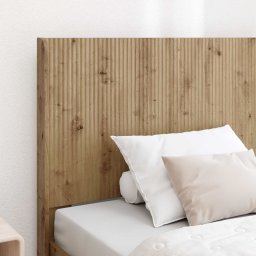 vidaXL Hoofdbord Artisanaal eiken Bewerkt hout