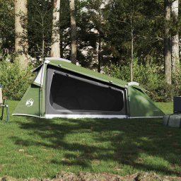 vidaXL Tunneltent 2-persoons waterdicht groen