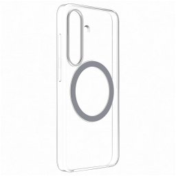 Samsung Galaxy S25 Clear Magnet Case Telefoonhoesje Transparant