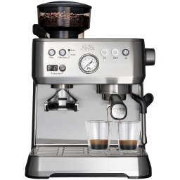 Solis 1019 Grind & Infuse Perfetta Espresso apparaat Grijs