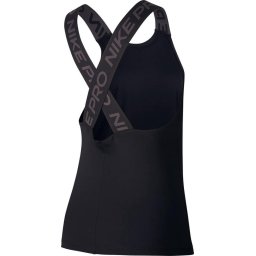 Nike Np Dry Elastika Tank Ess Sporttop Dames - Black/Black/Thunder Grey - Maat XS