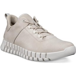 Ecco - maat 45 - Gruuv M heren sneaker - Beige