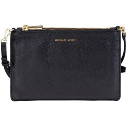 Michael Kors Double Pouch L Dames Crossbodytas - Zwart