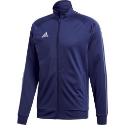 Adidas - Maat L Core 18 Sportvest Heren - Dark Blue/White
