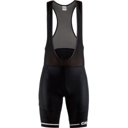 Craft - Maat XL - Rise Bib Fietsbroek Heren - Zwart; Wit