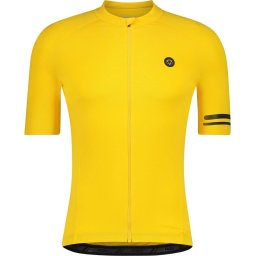 AGU - S Solid Fietsshirt Trend Heren - Geel