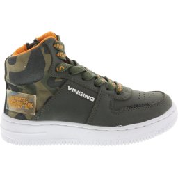 Vingino Ovan Mid Jongens Sneakers - New Army - Maat 34