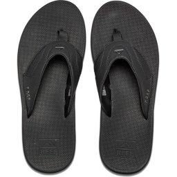 Reef - Maat 42 - Fanningall Black Heren Slippers - Zwart