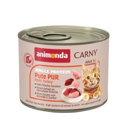 24x200g Single Protein Adult puur Kalkoen animonda Carny Kattenvoer