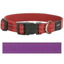 ROGZ FOR DOGS SNAKE HALSBAND PAARS 16 MMX26-40 CM