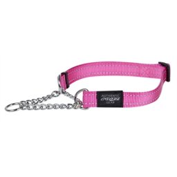 ROGZ FOR DOGS FANBELT CHOKER ROZE 20 MMX34-56 CM