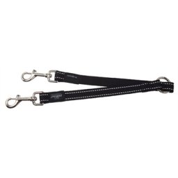 ROGZ FOR DOGS FANBELT SPLITTER ZWART 20 MMX33 CM