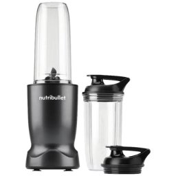 Nutribullet Turbo 1000W Gun Metal (6pcs) Blender Zwart