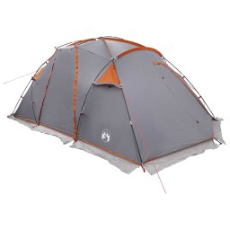 vidaXL Tunneltent 520 x 260 x 175 cm Grijs en Oranje