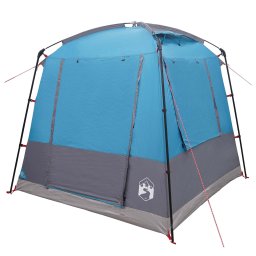 vidaXL Partytent 4-persoons Blauw 185T Polyester met PU Coating