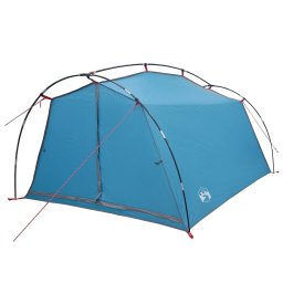 vidaXL Tunneltent 2-persoons Blauw 185T Polyester met PU Coating