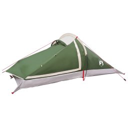 vidaXL Backpacking Tent 2-persoons Groen 185T Polyester met PU Coating