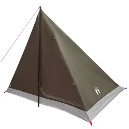 vidaXL Backpacking Tent 2-persoons Bruin en Grijs