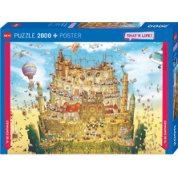 That's Life - High Above Puzzel (2000 stukjes)