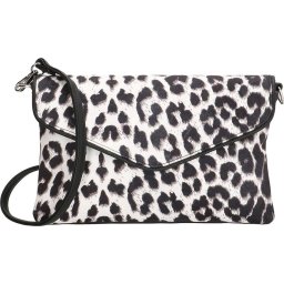 Charm London Fulham Schoudertas - Panter wit/zwart