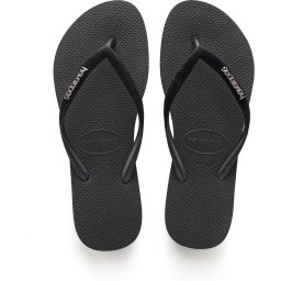 Havaianas - maat 37/38 - Slim Velvet Dames Slippers - Black