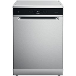 Whirlpool WH7FA14BN7A0X Vrijstaande vaatwasser Zilver