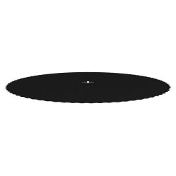 vidaXL Springmat voor 14 feet/4,27 m ronde trampoline stof zwart