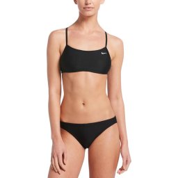 Nike Swim - Maat XS - Racerback Bikini Set Dames - Black