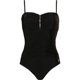 Pastunette Beach - Maat 42 - Beach Beauty - Corrigerend Badpak - Zwart