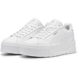 PUMA - maat 40 - Karmen II L Dames Sneakers - Puma White-Puma White-Puma