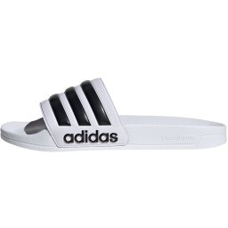 adidas - maat 43 - adilette Shower Badslippers - Unisex - Wit