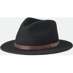 Brixton Hoed Maat M MESSER FEDORA Zwart - Unisex