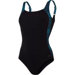 Speedo - Maat 48 - SCULPTURE LUNALUSTRE PRINT BLACK/BLUE