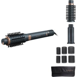 Rowenta Air Rotate UB9920E0 – Föhnborstel – Roterend - 2 natuurlijke borstels – 8 stylingcombinaties – Krachtige motor – Geschikt voor half lang tot lang haar